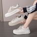 White Sneakers For Women - Style Classic Casual Shoes | Versatile For Streetwear And Campus Fashion (Model MXD09)_vogvips.com