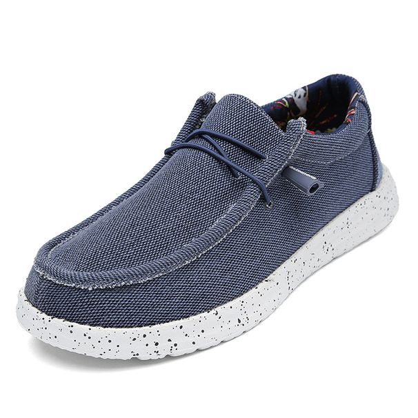 Plus-size loafers men casual slip-on men's shoes Canvas hipster shoes loafers men_vogvips.com
