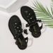 Boho Women's Floral Thong Sandals T-Strap Flower Decor Flat Flip Flops Summer Beach Shoes_vogvips.com