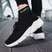 New New Casual For Men, Trendy And Versatile, Lightweight Fly-Knit Sock S, Cross-Border New Sports_vogvips.com
