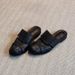 Sheepskin Version! Black Closed-toe Mules For Women, Vintage Style Soft Leather Slip-on Mules, Low-heeled Roman Shoes_vogvips.com