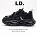 2026 Summer Men's Shoes: Yellow Thick-Soled Dad Shoes, Breathable, Versatile, Casual Sports Trendy Shoes_vogvips.com