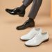 Men’s Patent Leather Cap Toe Oxford Dress Shoes, Shiny Formal Wedding Tuxedo Shoes_vogvips.com