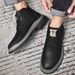 European Warm Series Martin Autumn Winter British Style Mid-top Outdoor Fashion New Fleece Men's Shoes Trendy Work Boots Men_vogvips.com