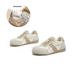 Kapibala Genuine Leather Training Shoes For Women 2026 Spring Flat Sports Casual Versatile White Sneakers_vogvips.com