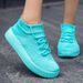 New Plus Size Summer Sports Casual, Lightweight, Wear-Resistant, Breathable, Fly Woven Shoes, Socks, Shoes For_vogvips.com