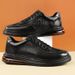 Flat Baseplate Shoes Shoes Men's Shoes Two Irst Layer Cowhide Air Cushion Board Shoes Men's Casual Shoes Men's Tide_vogvips.com