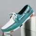 Quality Sailing Genuine Large Size Breathable Trendy Casual Men's Leather Shoes_vogvips.com