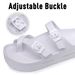 CRACOMIN Orthopedic Women's Sandals Arch Support Anti-slip Casual Slides With Adjustable Buckle Platform New Beach_vogvips.com