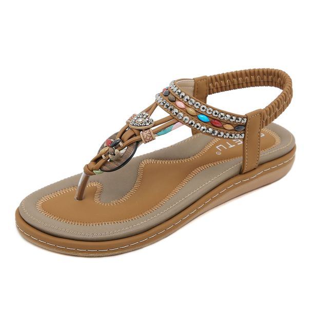 W676-2 New 2025 Toe-Post Rhinestone Sandals For Women Comfortable_vogvips.com