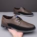 Men's Leather Shoes, Spring And Summer Casual Leather Shoes, Soft Cowhide Breathable Business Shoes, Men's Loafers_vogvips.com