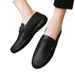 Men's Leather Loafers And Bean High-end Fashion, Lazy Driving, Soft Soles, Trendy Shoes, Formal Wear, Casual Business_vogvips.com