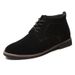 Suitable For All Seasons Men's Large Size British Style High-top Leather Shoes Fashion Trend Casual Suede Boots_vogvips.com
