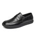 2024 Bauhinia Pattern Top Layer Cowhide New Fashion Casual Versatile Leather Business Formal Slip-On Men's Shoes_vogvips.com