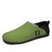 Euro Step Four Seasons Youth Slip-On Casual Low-Top Solid Color One-Piece Lazy Shoes Men's Outdoor Loafers_vogvips.com