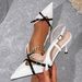 Cross-border Foreign Trade Women's Pointed-toe Shallow High-heeled Shoes, 2026 New Spring-summer Versatile Closed-toe_vogvips.com