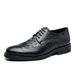 Euro Step Brogue Men's 2021 British Style Youth Casual Business Formal Leather Korean Trend Large Size Party Trendy Shoes For Men_vogvips.com