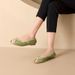 Leather Casual Egg Roll Shoes Women's Spring Soft Sole Sheepskin Non-slip Cowhide Sole Comfortable Single Shoes_vogvips.com