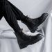 European Warm Series 2025 Autumn New Trend High-top Large Round Toe Workwear Mid-thick Sole Martin Boots 86251-F_vogvips.com