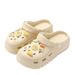 Thick Ins Student Croc Shoes Women's Outdoor Summer Soft Sole Wear-resistant Couple Breathable Slippers Women_vogvips.com