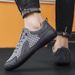 New Summer 2025 Low-top Soft Sole Loafers Men's Breathable Mesh Casual Versatile Forrest Gump Shoes_vogvips.com