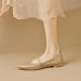 Pointed Single Shoes Women's Shallow Mouth Temperament Soft Sole Small Fragrant Mary Jane Flats_vogvips.com