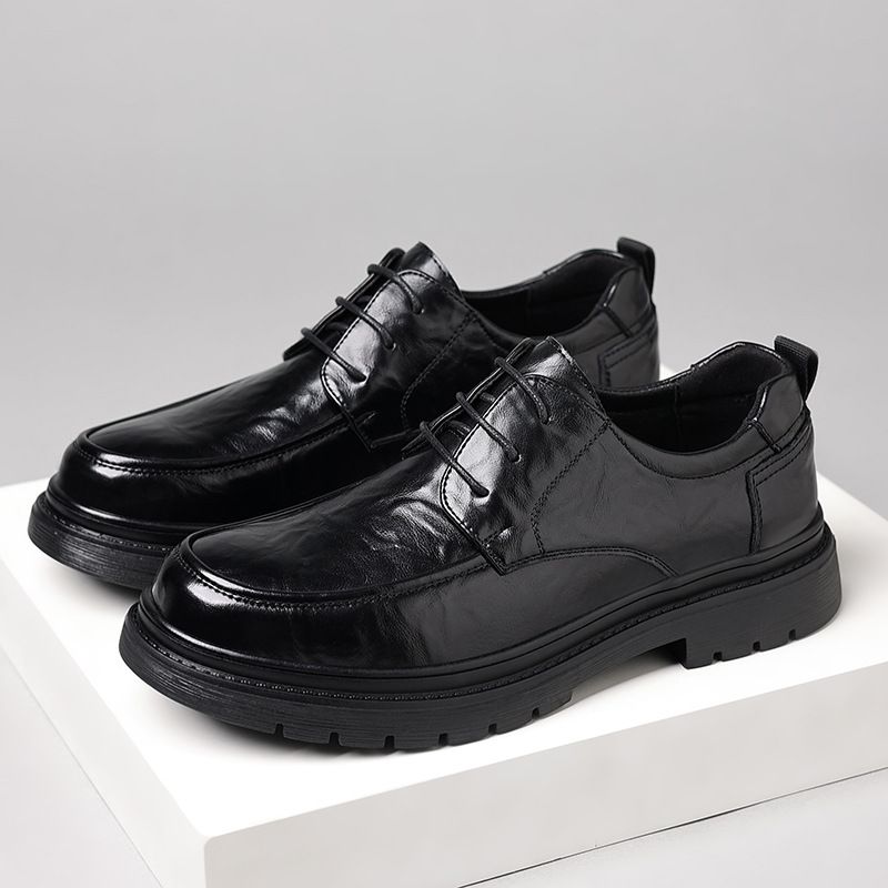 Unbeatable Quality Leather For Men 2024 New Business Formal Casual Versatile Wedding Groom Men's Shoes_vogvips.com