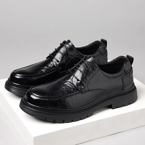 Unbeatable Quality Leather For Men 2024 New Business Formal Casual Versatile Wedding Groom Men's Shoes_vogvips.com