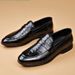 2025 Spring New Slip-On Lazy Loafers British Business Formal Men's Casual Leather Shoes_vogvips.com