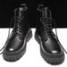 European Warm Series Men's Martin British Style Mid-Top Autumn Winter Fleece-Lined New Large Size Trendy Shoes Versatile Korean Version_vogvips.com