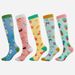 New cartoon animal and plant pressure socks leisure sports calf socks elastic leg protection compression socks_vogvips.com