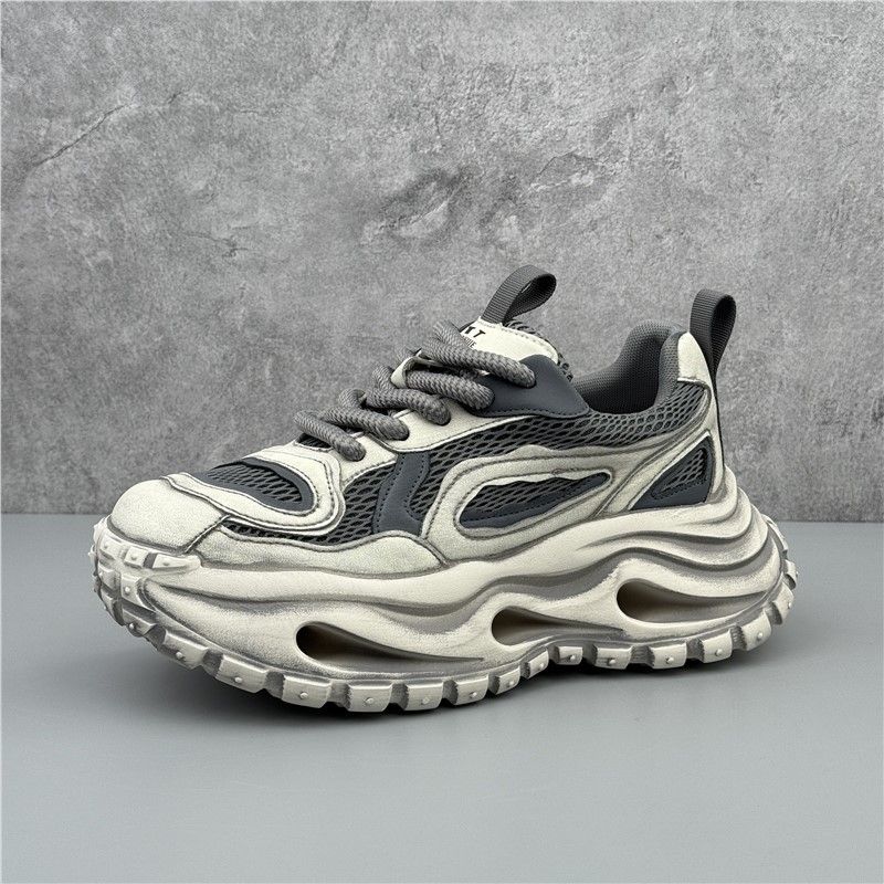 Vintage Dad For Men 2026 New Model Super Popular High-End Thick-Soled Sports Casual Niche FashiNew Trendy Shoes_vogvips.com