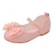 Children's shoes Baby soft soled single shoes spring and autumn girls white small leather shoes princess shoes bow_vogvips.com
