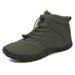 Unisex Thermal Waterproof Slip-Resistant Snow Boots With Fleece Lining - Outdoor Hiking Shoes For Men & Women (Multiple Colors & Sizes)_vogvips.com