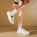 Little White Shoes Female And Female Students Leisure Sports Versatile Board Shoes Street Shooting_vogvips.com