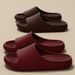 Summer Men Women Indoor EVA Soft Bottom Sandals Open Toe Trend Slides Light Beach Shoes Slippers Home Size 36-51_vogvips.com