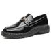 Summer Casual Leather Shoes For Men, Breathable And Lazy, One Foot Wearing Bean Korean Version Versatile Men's Shoes,_vogvips.com