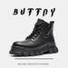 Hiking Shoes Platform Heightening Martin Boots Comfortable Casual Men's Shoes Boots_vogvips.com