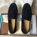 LP Le Fu Made Of Genuine For Lazy People, 25 New Casual White Sole, Deep Blue Leather Shoes, Men's And Women's Bean_vogvips.com