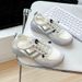 Breathable White Sneakers For Women, Design, 2026 Summer New Korean Style Student Sneakers, Women's Thick-soled Mesh_vogvips.com