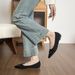 French Flat-bottomed Pointed Single Shoes Fairy Style With Skirt Splicing Commuter Women's Shoes_vogvips.com