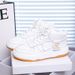 High Top White For Women New Autumn And Winter High Street Flat Bottom Women's Versatile Casual Sports Board_vogvips.com