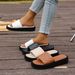 Summer New Women's Platform Sandals Plus Size European American Strappy Beach Style_vogvips.com