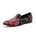 New Men's Trendy Genuine Leather Slip-On Breathable Pointed Toe British Style Fashion Business Casual Shoes_vogvips.com