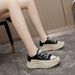 HY906 New Minimalist Women's 2023 Autumn Korean Version Breathable Height Increasing Thick Soled Sports And Leisure_vogvips.com