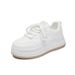 Little White Shoes Female Students Thick-soled Heightening Shoes Sports Board Shoes Casual Street Shoes_vogvips.com