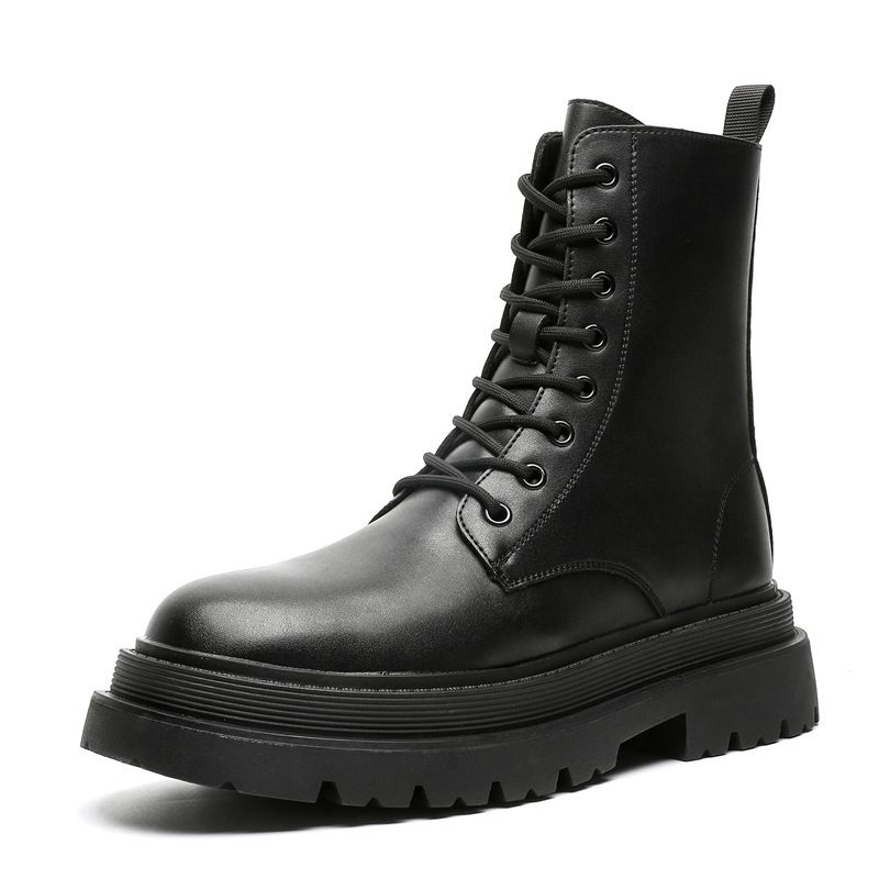 Men's Thick-soled Heightening Locomotive Tooling Martin Boots Darth Vader Boots_vogvips.com