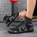 Unisex Shoes Sanda Fighting Training Shoes Professional Wrestling Shoes Indoor Squat Shoes Fighting Shoes Men's And Women's High Top Boxing Shoes_vogvips.com