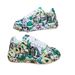 New Thick Sole Fashion Print Lace Up Sports Women's Round Head 43 Size Couple Casual Shoes_vogvips.com