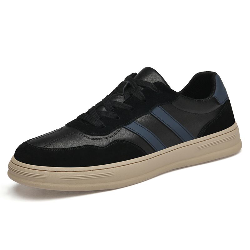Men's Shoes Sneakers Breathable Soft-soled British White Shoes Men's Outdoor Casual Board Shoes_vogvips.com